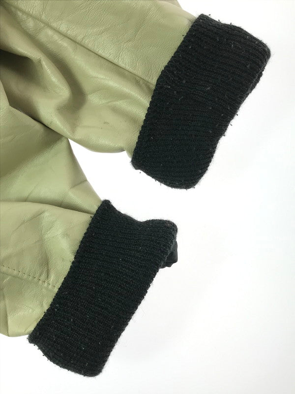 【現状渡し品】【メンズ】 NEFF ネフ 90's VARSITY JACKET BLACK YELLOW USA製 90年代 バーシティー ジャケット アウター 146-261002-rt-28-tagh サイズ：L カラー：ブラック 万代Net店