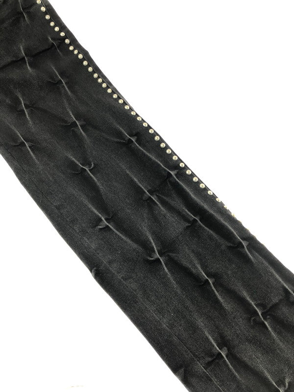 【中古品】【メンズ】 GUAPI グアピ OBSIDIAN BLACK PEARLS DENIM オブシディアン ブラック パールズ デニム 153-260930-ty-09-tagh サイズ：28 カラー：ブラック 万代Net店