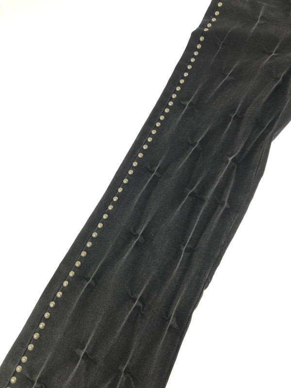 【中古品】【メンズ】 GUAPI グアピ OBSIDIAN BLACK PEARLS DENIM オブシディアン ブラック パールズ デニム 153-260930-ty-09-tagh サイズ：28 カラー：ブラック 万代Net店