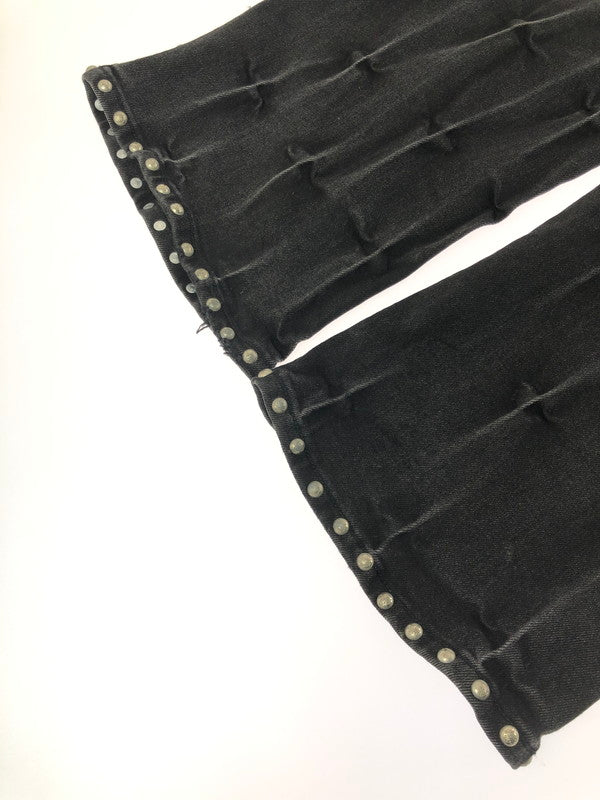 【中古品】【メンズ】 GUAPI グアピ OBSIDIAN BLACK PEARLS DENIM オブシディアン ブラック パールズ デニム 153-260930-ty-09-tagh サイズ：28 カラー：ブラック 万代Net店