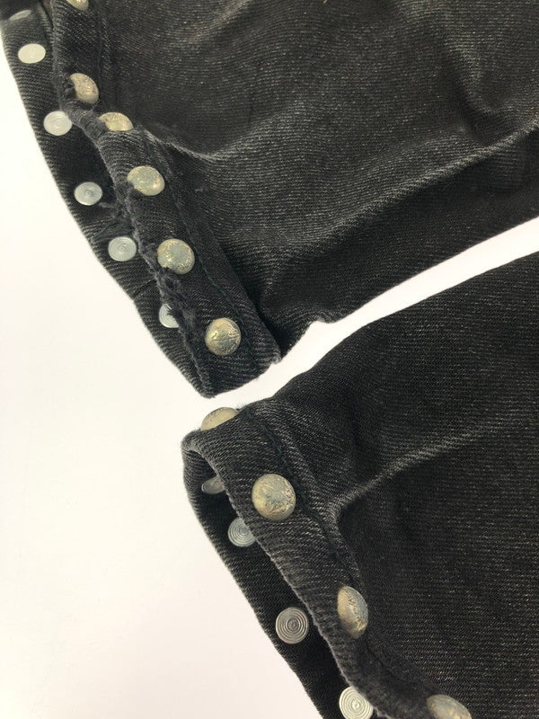 【中古品】【メンズ】 GUAPI グアピ OBSIDIAN BLACK PEARLS DENIM オブシディアン ブラック パールズ デニム 153-260930-ty-09-tagh サイズ：28 カラー：ブラック 万代Net店