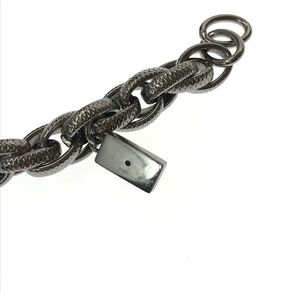 【中古品】【メンズ】 DIESEL ディーゼル DX1514040 CHAIN BRACELET チェーン ブレスレット アクセサリー 192-260928-na-07-tagh カラー：シルバー 万代Net店