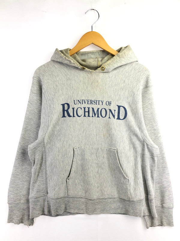 【ジャンク品】【メンズ】 CHAMPION チャンピオン 80'S REVERSE WEAVE HOODED SWEATSHIRT 80年代 リバースウィーブ フーデッド スウェット シャツ 146-260930-ty-03-tagh サイズ：M カラー：グレー 万代Net店
