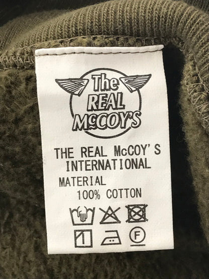 【中古品】【メンズ】 THE REAL MCCOY'S ザリアルマッコイズ MILITARY PRINT SWEATSHIRT JOLLY ROGER MC25120 ミリタリー プリント スウェットシャツ トレーナー 145-261002-rt-24-tagh サイズ：S カラー：カーキ 万代Net店