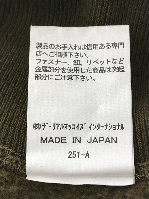 【中古品】【メンズ】 THE REAL MCCOY'S ザリアルマッコイズ MILITARY PRINT SWEATSHIRT JOLLY ROGER MC25120 ミリタリー プリント スウェットシャツ トレーナー 145-261002-rt-24-tagh サイズ：S カラー：カーキ 万代Net店