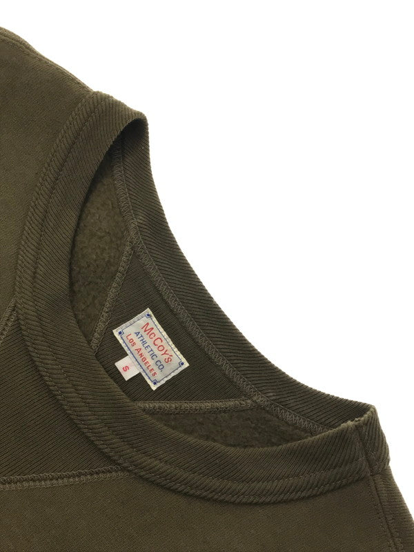 【中古品】【メンズ】 THE REAL MCCOY'S ザリアルマッコイズ MILITARY PRINT SWEATSHIRT JOLLY ROGER MC25120 ミリタリー プリント スウェットシャツ トレーナー 145-261002-rt-24-tagh サイズ：S カラー：カーキ 万代Net店