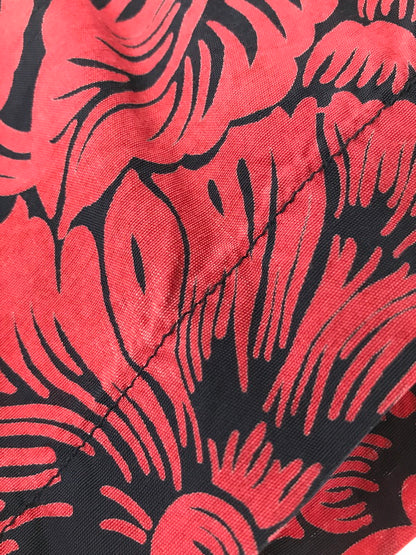 【中古品】【メンズ】 SUN SURF サンサーフ FLOWER MOTIF ALOHA SHIRT RED NAVY フラワー モチーフ アロハシャツ トップス 145-261002-rt-22-tagh サイズ：不明 下記参照 カラー：レッド 万代Net店