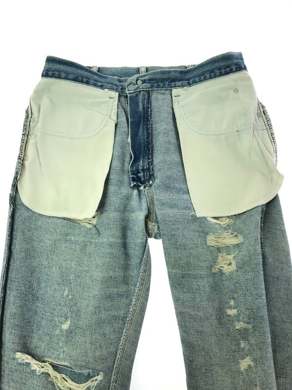 【現状渡し品】【メンズ】 LEE リー 70S～80S BOOT CUT DENIM PANTS 202-0341 ブーツカット デニムパンツ ボトムス 157-261014-na-14-tagh サイズ：32×32 カラー：インディゴ 万代Net店