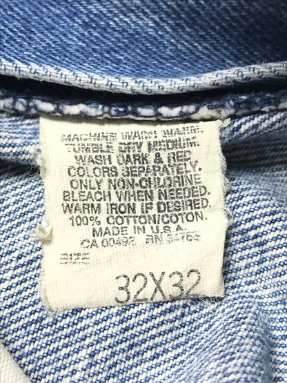 【現状渡し品】【メンズ】 LEE リー 70S～80S BOOT CUT DENIM PANTS 202-0341 ブーツカット デニムパンツ ボトムス 157-261014-na-14-tagh サイズ：32×32 カラー：インディゴ 万代Net店