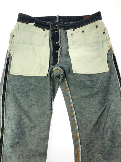 【中古品】【メンズ】 STUDIO D'ARTISAN ステュディオダルチザン DENIM PANTS SD-103 デニムパンツ ボトムス 156-261014-na-13-tagh サイズ：34 カラー：インディゴ 万代Net店