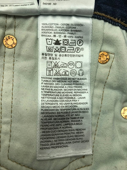 【中古品】【メンズ】 LEVI'S リーバイス 501 DENIM PANTS 00501-1484 デニムパンツ ボトムス 158-261014-na-15-tagh サイズ：W33 L34 カラー：インディゴ 万代Net店