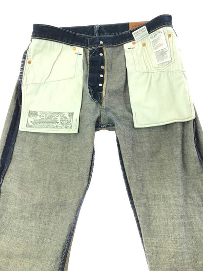 【中古品】【メンズ】 LEVI'S リーバイス 501 DENIM PANTS 00501-1484 デニムパンツ ボトムス 158-261014-na-15-tagh サイズ：W33 L34 カラー：インディゴ 万代Net店