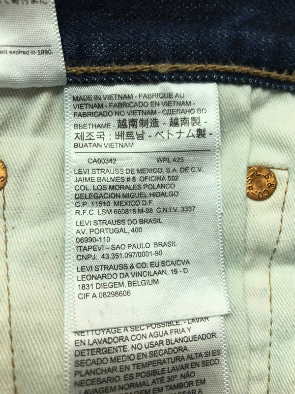 【中古品】【メンズ】 LEVI'S リーバイス 501 DENIM PANTS 00501-1484 デニムパンツ ボトムス 158-261014-na-15-tagh サイズ：W33 L34 カラー：インディゴ 万代Net店