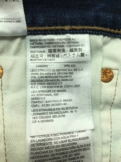 【中古品】【メンズ】 LEVI'S リーバイス 501 DENIM PANTS 00501-1484 デニムパンツ ボトムス 158-261014-na-15-tagh サイズ：W33 L34 カラー：インディゴ 万代Net店