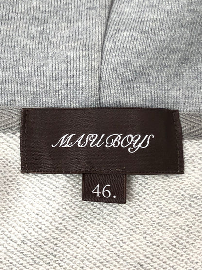 【中古品】【メンズ】 MASU BOYS エムエーエスユー ボーイズ 26SS SHORT ZIP UP HOODIE B26U6CS001 2026年春夏 ショート ジップアップ フーディー 142-260930-ty-04-tagh サイズ：46 カラー：グレー 万代Net店