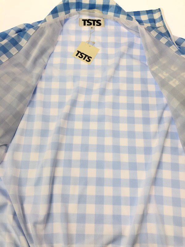 【中古品】【メンズ】 TSTS ティーエスティーエス 26SS RECYCLED POLYESTER WIND TRACK JACKET 26SMM0601 リサイクルド ポリエステル ウィンド トラック ジャケット 140-260930-ty-06-tagh サイズ：M カラー：ライトブルー 万代Net店