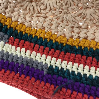 【中古品】【メンズ】 KIJIMA TAKAYUKI キジマタカユキ HAND KNIT BEANIE WKNY261210 ハンド ニット ビーニー 帽子 185-261023-ty-17-tagh カラー：マルチカラー 万代Net店