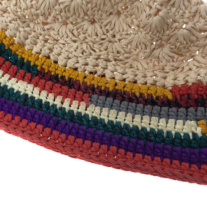 【中古品】【メンズ】 KIJIMA TAKAYUKI キジマタカユキ HAND KNIT BEANIE WKNY261210 ハンド ニット ビーニー 帽子 185-261023-ty-17-tagh カラー：マルチカラー 万代Net店