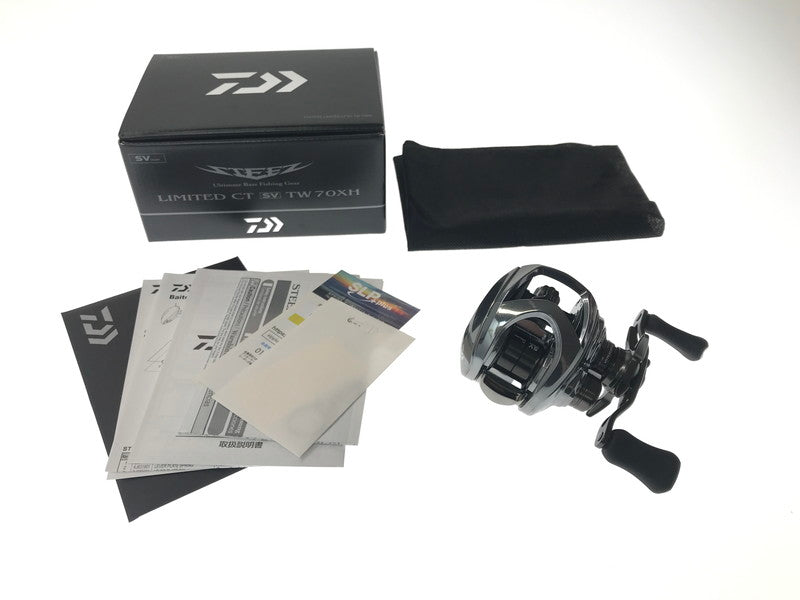 【中古美品】 DAIWA ダイワ STEEZ LIMITED CT SV TW 70XH スティーズ リミテッド 右ハンドル ベイトリール 釣り 釣り具等 134-260928-na-24-tagh 万代Net店