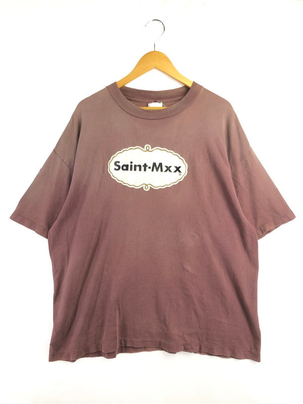 【中古品】【メンズ】 SAINT MICHAEL セントマイケル 26SS SAINT MXX T-SHIRT SM-MK8-0000-023 2026年春夏 S/S Ｔシャツ 142-260930-ty-02-tagh サイズ：XXL カラー：バーガンディー 万代Net店