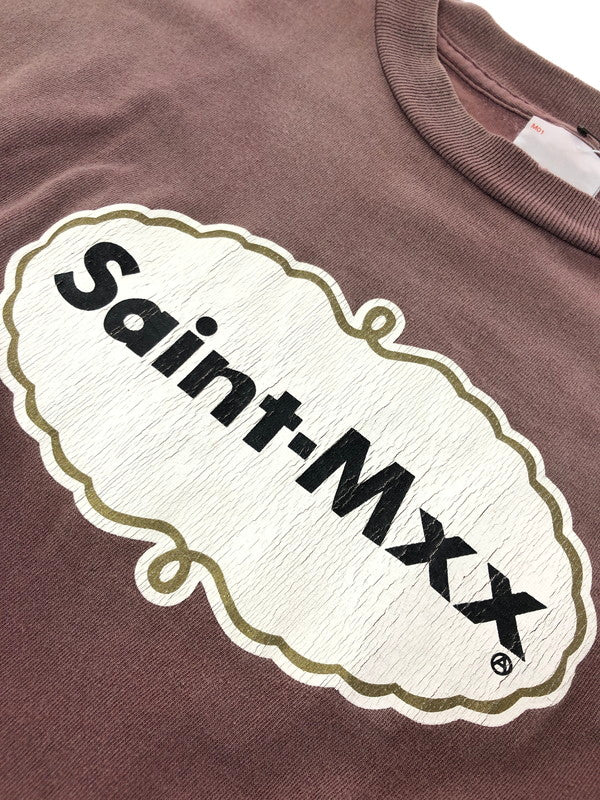 【中古品】【メンズ】 SAINT MICHAEL セントマイケル 26SS SAINT MXX T-SHIRT SM-MK8-0000-023 2026年春夏 S/S Ｔシャツ 142-260930-ty-02-tagh サイズ：XXL カラー：バーガンディー 万代Net店