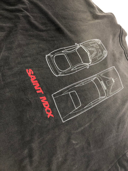【中古品】【メンズ】 SAINT MICHAEL セントマイケル 26SS FAST FURIOUS FF S/S TEE SM-MK8-0000-C06 2026年春夏 ファスト アンド フュリオス S/S Ｔシャツ 142-260930-ty-01-tagh サイズ：XXL カラー：ブラック 万代Net店