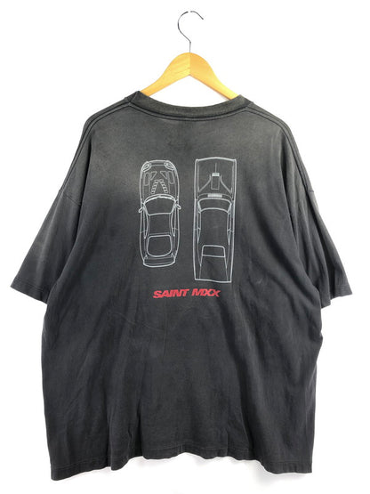【中古品】【メンズ】 SAINT MICHAEL セントマイケル 26SS FAST FURIOUS FF S/S TEE SM-MK8-0000-C06 2026年春夏 ファスト アンド フュリオス S/S Ｔシャツ 142-260930-ty-01-tagh サイズ：XXL カラー：ブラック 万代Net店