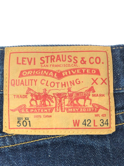 【中古品】【メンズ】 LEVI'S VINTAGE CLOTHING リーバイスビンテージクロージング 1966 MODEL 501 DENIM PANTS 66501-0146 デニムパンツ ボトムス 156-261001-na-06-tagh サイズ：W42 L34 カラー：インディゴ 万代Net店