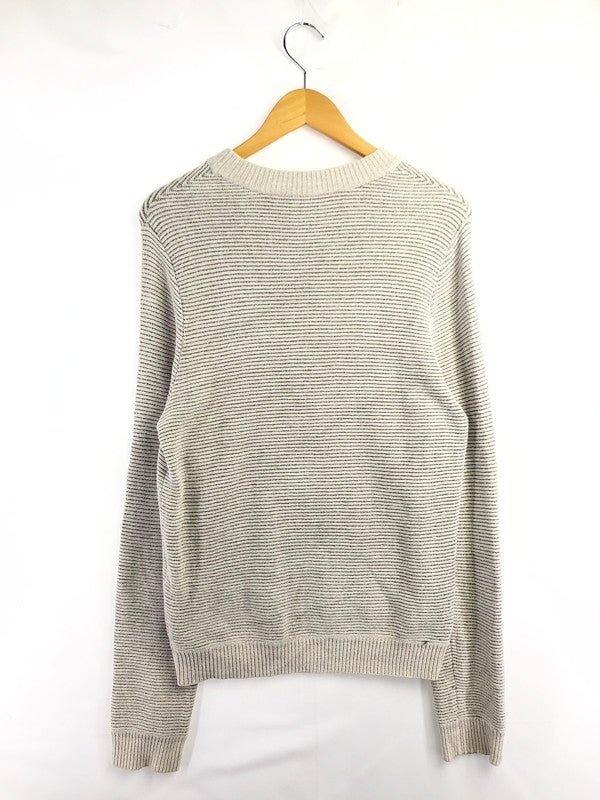 【中古品】【メンズ】 LOUIS VUITTON ルイ・ヴィトン LV BUTTON KNIT SWEATER エルブイ ボタン ニット セーター 179-260930-ty-05-tagh サイズ：S カラー：ベージュ 万代Net店