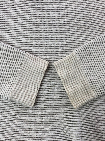 【中古品】【メンズ】 LOUIS VUITTON ルイ・ヴィトン LV BUTTON KNIT SWEATER エルブイ ボタン ニット セーター 179-260930-ty-05-tagh サイズ：S カラー：ベージュ 万代Net店