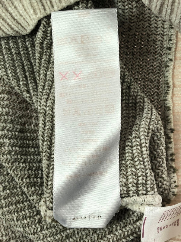 【中古品】【メンズ】 LOUIS VUITTON ルイ・ヴィトン LV BUTTON KNIT SWEATER エルブイ ボタン ニット セーター 179-260930-ty-05-tagh サイズ：S カラー：ベージュ 万代Net店