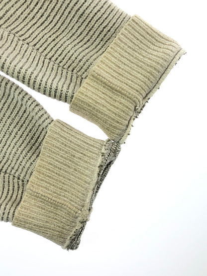 【中古品】【メンズ】 LOUIS VUITTON ルイ・ヴィトン LV BUTTON KNIT SWEATER エルブイ ボタン ニット セーター 179-260930-ty-05-tagh サイズ：S カラー：ベージュ 万代Net店