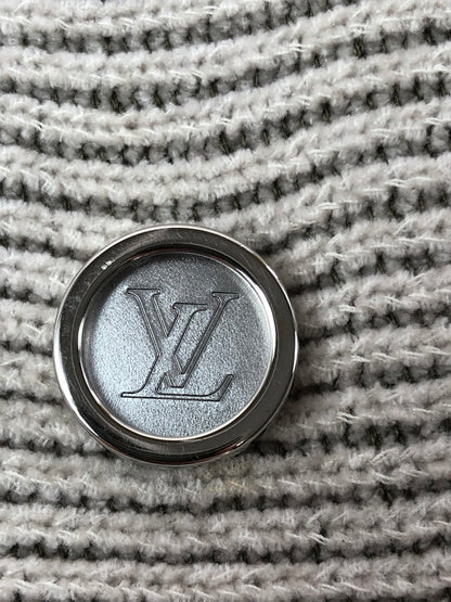 【中古品】【メンズ】 LOUIS VUITTON ルイ・ヴィトン LV BUTTON KNIT SWEATER エルブイ ボタン ニット セーター 179-260930-ty-05-tagh サイズ：S カラー：ベージュ 万代Net店