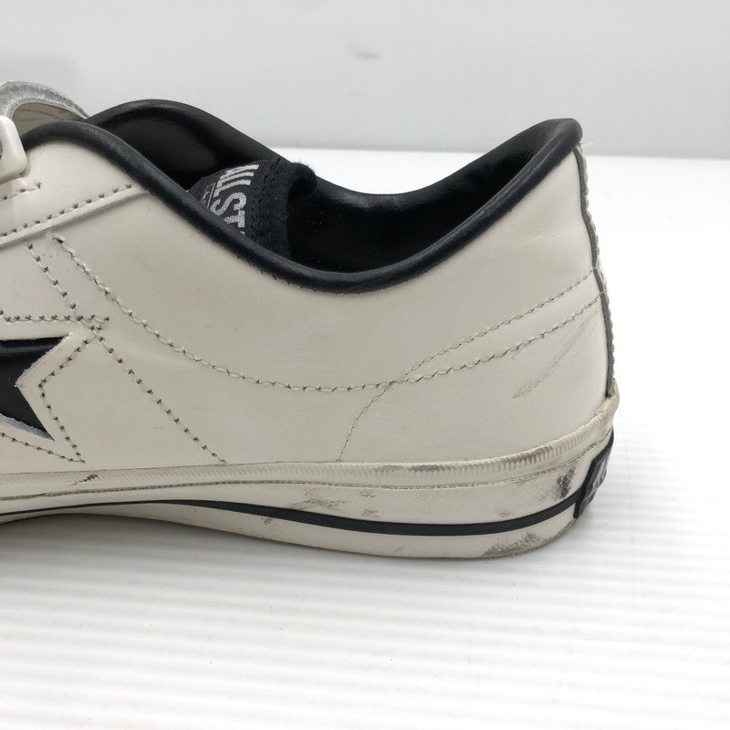 【中古品】【メンズ】 CONVERSE コンバース ONE STAR J V-3 日本製 ワンスター スニーカー 靴 163-261005-na-50-tagh サイズ：9.5 カラー：WHITE 万代Net店