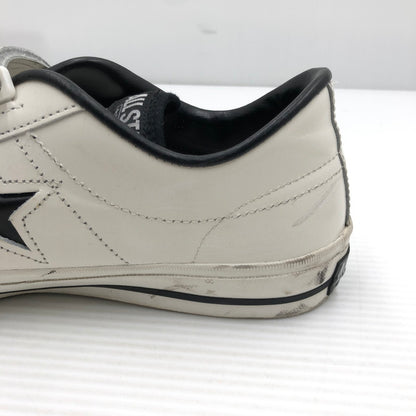 【中古品】【メンズ】 CONVERSE コンバース ONE STAR J V-3 日本製 ワンスター スニーカー 靴 163-261005-na-50-tagh サイズ：9.5 カラー：WHITE 万代Net店