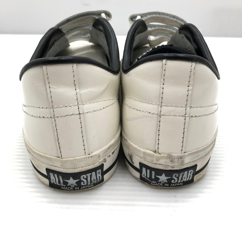 【中古品】【メンズ】 CONVERSE コンバース ONE STAR J V-3 日本製 ワンスター スニーカー 靴 163-261005-na-50-tagh サイズ：9.5 カラー：WHITE 万代Net店