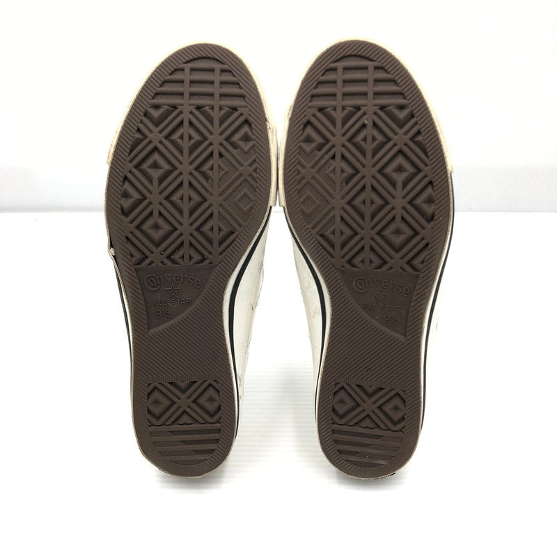 【中古品】【メンズ】 CONVERSE コンバース ONE STAR J V-3 日本製 ワンスター スニーカー 靴 163-261005-na-50-tagh サイズ：9.5 カラー：WHITE 万代Net店
