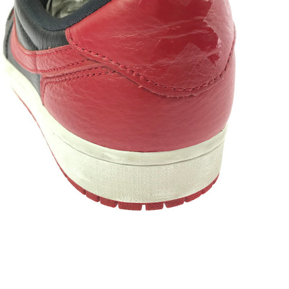 【中古品】【メンズ】 NIKE ナイキ AIR JORDAN 1 RETRO LOW OG IW6276-001 エアジョーダン 1 レトロ ロー スニーカー 靴 160-261003-na-20-tagh サイズ：28cm US 10 カラー：BLACK/BLACK-VARSITY RED 万代Net店
