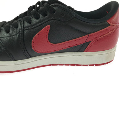 【中古品】【メンズ】 NIKE ナイキ AIR JORDAN 1 RETRO LOW OG IW6276-001 エアジョーダン 1 レトロ ロー スニーカー 靴 160-261003-na-20-tagh サイズ：28cm US 10 カラー：BLACK/BLACK-VARSITY RED 万代Net店