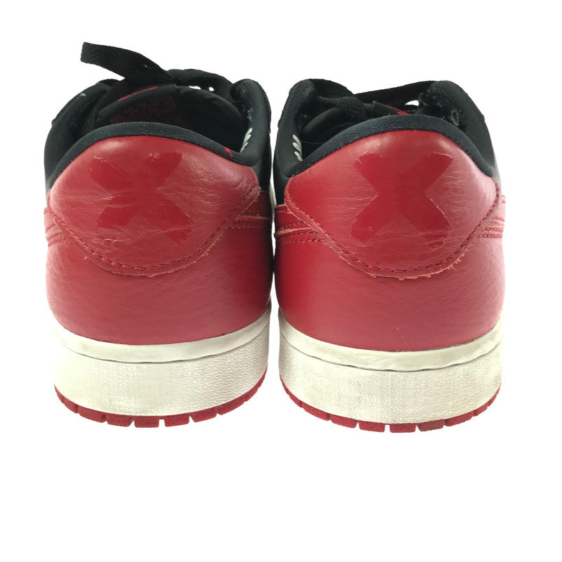 【中古品】【メンズ】 NIKE ナイキ AIR JORDAN 1 RETRO LOW OG IW6276-001 エアジョーダン 1 レトロ ロー スニーカー 靴 160-261003-na-20-tagh サイズ：28cm US 10 カラー：BLACK/BLACK-VARSITY RED 万代Net店