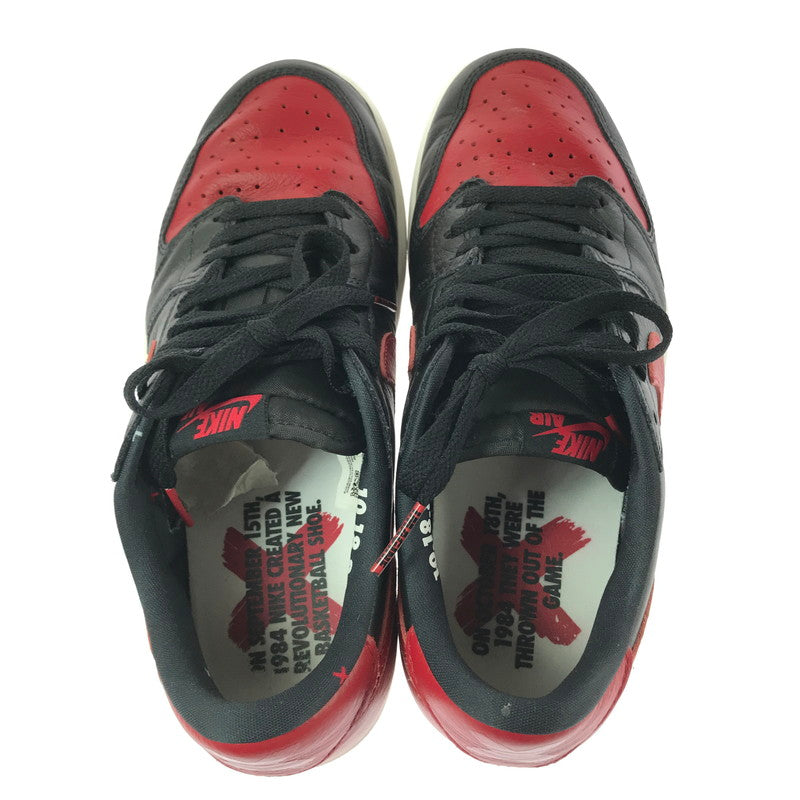 【中古品】【メンズ】 NIKE ナイキ AIR JORDAN 1 RETRO LOW OG IW6276-001 エアジョーダン 1 レトロ ロー スニーカー 靴 160-261003-na-20-tagh サイズ：28cm US 10 カラー：BLACK/BLACK-VARSITY RED 万代Net店