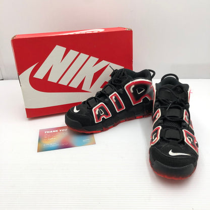 【中古品】【メンズ】 NIKE ナイキ AIR MORE UP TEMPO CJ6129-001 エア モア アップテンポ 96 モアテン スニーカー 靴 160-261005-na-51-tagh サイズ：27cm US 9 カラー：BLACK/WHITE-LASER CRIMSON 万代Net店