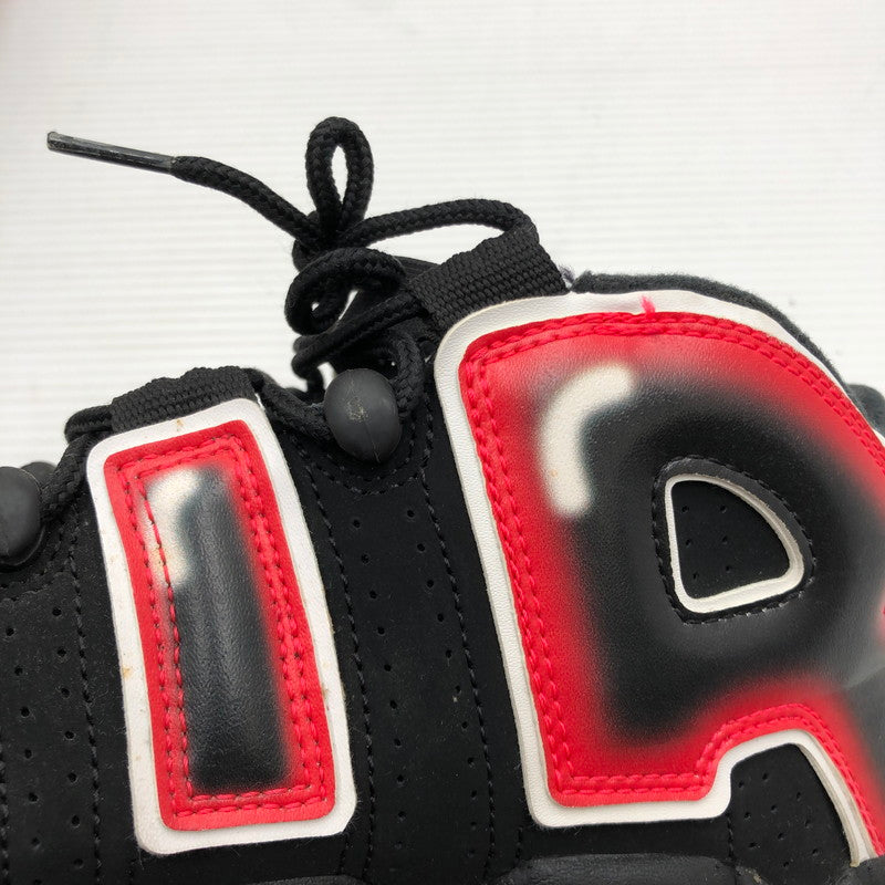【中古品】【メンズ】 NIKE ナイキ AIR MORE UP TEMPO CJ6129-001 エア モア アップテンポ 96 モアテン スニーカー 靴 160-261005-na-51-tagh サイズ：27cm US 9 カラー：BLACK/WHITE-LASER CRIMSON 万代Net店