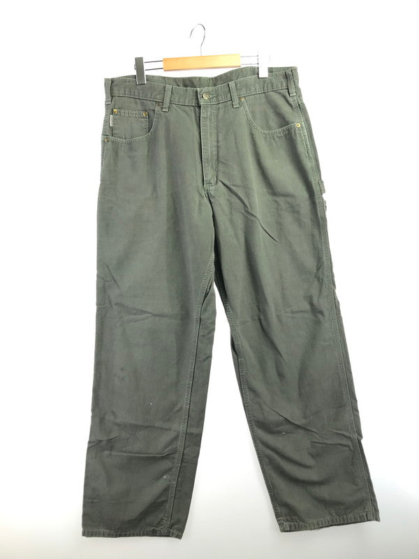 【中古品】【メンズ】 CARHARTT カーハート LOOS FIT PAINTER PANTS B159-DMS ペインターパンツ ボトムス 157-261014-na-16-tagh サイズ：38×32 カラー：カーキ系 万代Net店