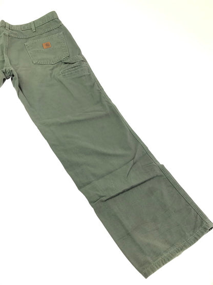 【中古品】【メンズ】 CARHARTT カーハート LOOS FIT PAINTER PANTS B159-DMS ペインターパンツ ボトムス 157-261014-na-16-tagh サイズ：38×32 カラー：カーキ系 万代Net店