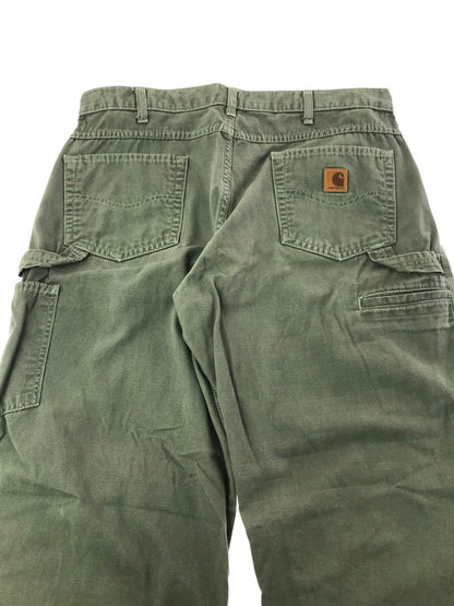 【中古品】【メンズ】 CARHARTT カーハート LOOS FIT PAINTER PANTS B159-DMS ペインターパンツ ボトムス 157-261014-na-16-tagh サイズ：38×32 カラー：カーキ系 万代Net店