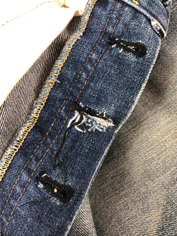 【現状渡し品】【メンズ】 EVIS エヴィス NO.2 DENIM PANTS 2501XX 90S初期 水牛パッチ ナンバー２ デニム パンツ ジーパン ボトムス 156-261002-rt-18-tagh サイズ：W31 L35 カラー：インディゴ 万代Net店