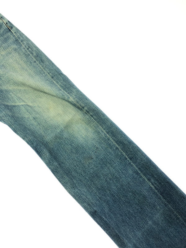 【現状渡し品】【メンズ】 EVIS エヴィス NO.2 DENIM PANTS 2501XX 90S初期 水牛パッチ ナンバー２ デニム パンツ ジーパン ボトムス 156-261002-rt-18-tagh サイズ：W31 L35 カラー：インディゴ 万代Net店