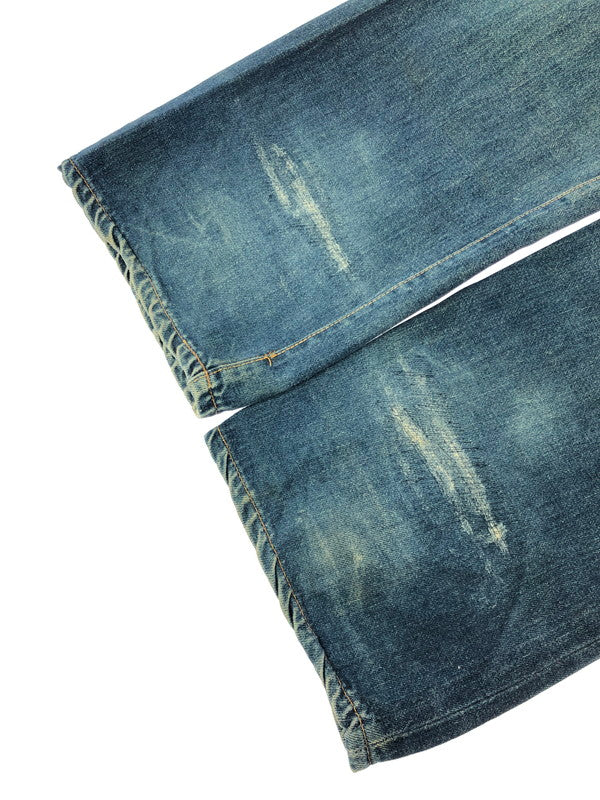 【現状渡し品】【メンズ】 EVIS エヴィス NO.2 DENIM PANTS 2501XX 90S初期 水牛パッチ ナンバー２ デニム パンツ ジーパン ボトムス 156-261002-rt-18-tagh サイズ：W31 L35 カラー：インディゴ 万代Net店