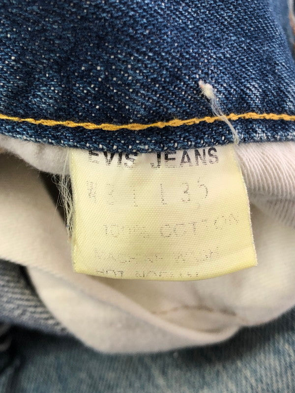 【現状渡し品】【メンズ】 EVIS エヴィス NO.2 DENIM PANTS 2501XX 90S初期 水牛パッチ ナンバー２ デニム パンツ ジーパン ボトムス 156-261002-rt-18-tagh サイズ：W31 L35 カラー：インディゴ 万代Net店